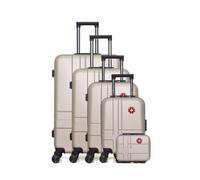 Set de 5 Valises USTER-U - beige - SWISS KOPPER