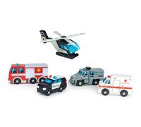 Set de 5 véhicules d'urgences