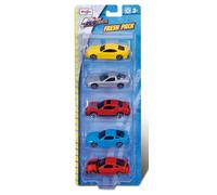 Set de 5 voitures assorties (modèles celon arrivages) 1/72 Maisto