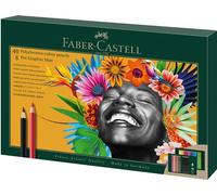 Set de 50 Polychromos et Pitt Graphite Matt Faber-Castell