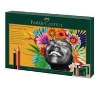 Coffret - Crayons Couleur Polychromos + Pitt Graphite Matt - Faber-Castell - 50 Pièces