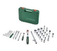 Bosch Jeu de clés à douille 1600A02Z9G 1/4" + 1/2" Softgrip Coffret de transport