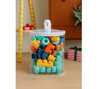 VERTBAUDET Set de 58 Briques de Construction Multicolore TU