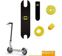 Set de 5pcs Accessoire pour Trottinette Xiaomi Scooter Électrique M365 autocollants，bande anti-collision et fil en spirale - Batman G