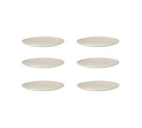 Set de 6 assiette Flow S H x Ø 1.5x15cm