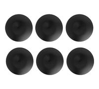 Set de 6 assiettes plates Ø27 Laguiole Cuisson LAGUI9210310 Grès Noir Collection Aya