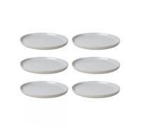 Set de 6 assiettes Sablo Ø14cm H 1.3cm / Ø 14cm