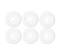 Set de 6 autocollants alarme sécurisée, transparent I Ø 4 cm I Attention, objet protégé par une alarme I pour fenêtre-vitre, porte I autocollant extérieur I hin366