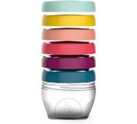 Babymoov Pots de conservation bébé Babybols - Lot 6 × 250 ml, gradués, sans BPA, hermétiques