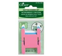 Clover set de bobines à tricoter, Rose