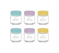 Set De 6 Bocaux En Verre Kids 110 Ml Kilner