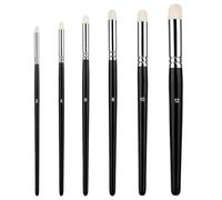 Set de 6 brosses à Sec pour la Peinture Miniatures détail Acrylique et l Huile Idéal Les projets modèles d Artisanat céramique Citadel