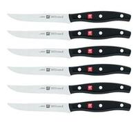 Set de 6 couteaux à steak Twin Pollux 12 cm Argent et noir G