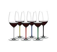 Set de 6 de verres á vin Cabernet Fatto A Mano HxØ 25x9.6cm, 625ccm