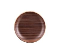 Set de 6 dessous de verre bois brun 12 cm Table passion