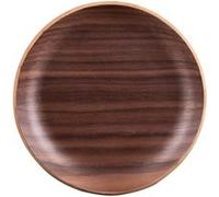 Set de 6 dessous de verre bois brun 12 cm - Table Passion - Marron - Bois G