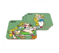 SD Toys Dessous de verre Legionarios Astérix en liège multicolore 6 pièces 3×9×9 cm