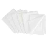 Set de 6 écharpes en soie, 45 x 140 cm, pongé 06