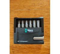 Set De 6 embouts WERA Torx Avec Adaptateur Mandrin outil pro NEUF