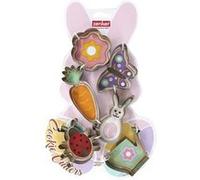 Set de 6 Emporte-Pièces Inox Zenker Pâques Gris