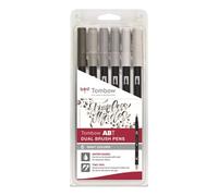 Set de 6 feutres Abt Dual Gris