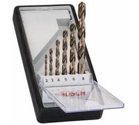 Set de 6 forets métaux cobalt HSS-CO 135 ° Robustline BOSCH 2607019924