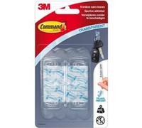 Set de 6 mini crochets Command Transparents G