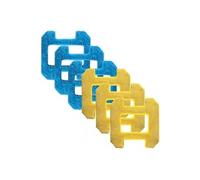 Set de 6 Pads Microfibre HOBOT SQUARE