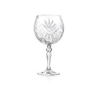 RCR Verres à gin tonic Mélodia en cristal transparent 65 cl - Lot de 6
