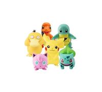 Set de 6 pièces Figurine Pokémon Pikachu Squirtle Psyduck Jigglypuff jouets pour enfants 5-8 cm