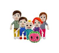 Peluche GENERIQUE Set de 6 pièces Peluche Cocomelon 15-26 cm