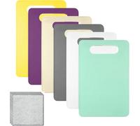 Set de 6 Planches à Découper Petite Planche à Découper Planche à Petit-déjeuner Antidérapante 29 x 19 cm Planche de Cuisine pour Légumes Fruits Viande Pain Sans BPA