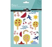 Maildor Gommettes MY MANDARINE AE034O – SAISONS – 6 planches 14,8×21 cm – 132 gommettes – Dès 2 ans