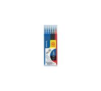Pilot Pen Recharges FRIXION BALL BLS-FR7 - Set de 6 (3 bleu, 2 noir, 1 rouge)