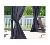 Set de 6 rideaux pour tonnelles 703449