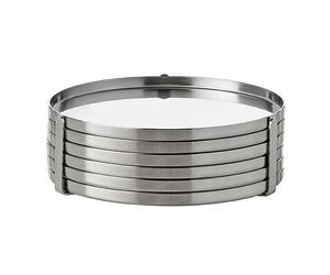 Set de 6 sous-verres Cylinda Line