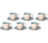 Set de 6 tasses à espresso Concerto FUSE AZZURRO
