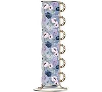 Bialetti Lot de 6 tasses empilables Bridgerton, porcelaine, 60 ml