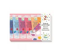 Djeco Peinture à doigts Sweet – Set de 6 tubes