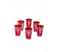 Set De 6 Verres À Thé Marocains Décorés Oriental