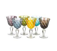 Set de 6 verres á vin Blocks H 17cm x Ø 10cm