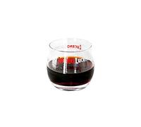 Set de 6 verres amers, en verre, Original Amaro Lucano, marque de capacité 4 cl