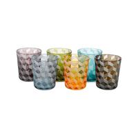 Set de 6 verres Blocks H 10cm x Ø 8,6cm