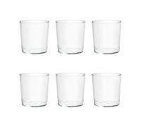 Set de 6 verres M HxØ 9x8.5cm