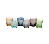 Set de 6 verres Peony H cm x Ø 9cm