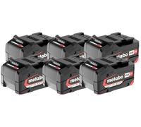Set de 6 x batteries Li-Power 18 V - 5.2 Ah - METABO - 625152000