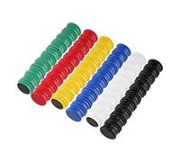 Set de 60 aimants multicolores Diamètre 24 mm Aimants ronds colorés pour tableau blanc, réfrigérateur, tableau magnétique Convient pour le bureau et la maison