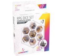 Set de 7 dés RPG Embraced Series Cursed Ship - Gamegenic