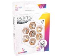 Set de 7 dés RPG Embraced Series Death Valley (Totem Mask) - Gamegenic