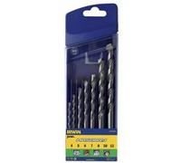 Set de 7 forets de maçonnerie 4/5/6/7/8/10/12 mm 10501893 Irwin